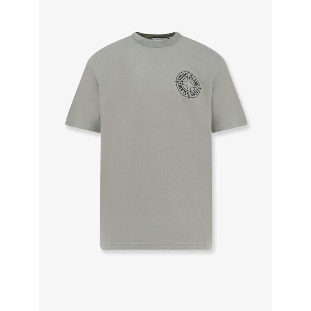 Stone Island Men Organic Cotton T-Shirt
